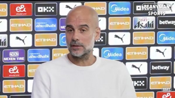 瓜帅：对曼城本赛季远景保抓乐不雅 沃克是最伟大右后卫之一