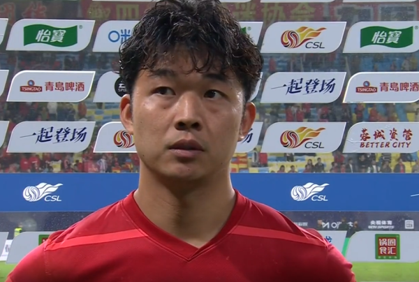 严鼎皓：咱们在场上拼尽了全力，但足球不行能恒久一帆风顺