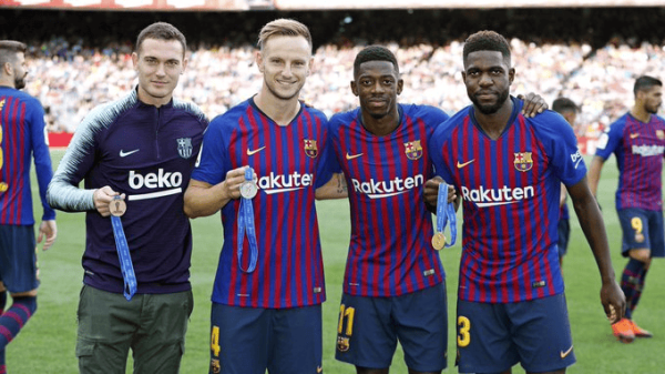 拉基蒂奇: 在巴萨我就信托登贝莱能拿金球;恩里克算是伯乐