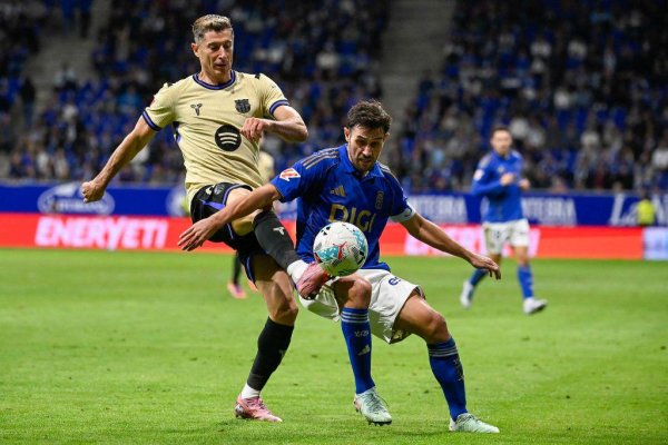 体坛联播｜巴萨逆转奥维耶多联赛三连胜，张之臻停步中网首轮